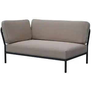 Houe - Canapé de jardin rembourré Level - Beige - Tissu Sunbrella Heri...