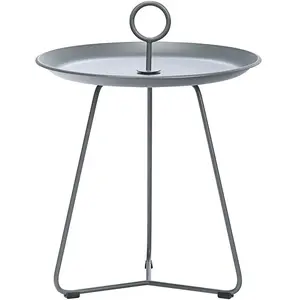 Table Eyelet Ø45 - gris foncé Houe pas cher