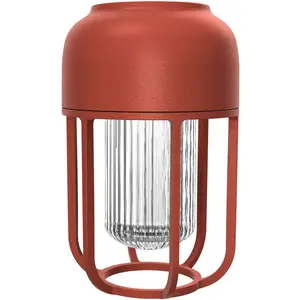 Houe - Lampe solaire d'extérieur LIGHT N°1 - Rouge - Plastique recyclé... pas cher