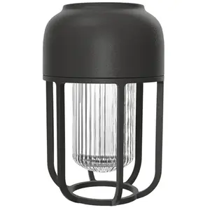 Houe - Lampe solaire d'extérieur LIGHT N°1 - Noir - Plastique recyclé ... pas cher
