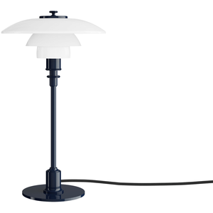 Louis Poulsen - Lampe de table PH - Bleu - Verre soufflé bouche - Designer Poul Henningsen pas cher