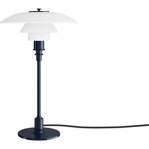Louis Poulsen - Lampe de table PH - Bleu - Verre soufflé bouche - Designer Poul Henningsen pas cher