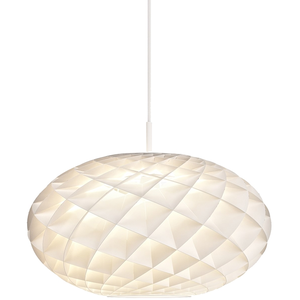LOUIS POULSEN lampe à suspension PATERA OVAL (LED 2700K DALI - PVC satiné coupé)