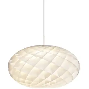 Comparateur de prix : LOUIS POULSEN lampe à suspension PATERA OVAL (E27 - PVC satiné coupé)