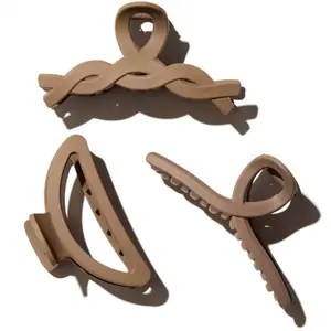 Hairlust - Medium Claw Hair Clips, Café Barrettes et pinces à cheveux ...Vendu parnocibe