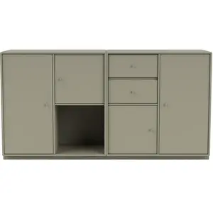 MONTANA - Buffet Buffet - Gris - MDF laqué - Designer Peter J. LassenVendu parmade-in-design