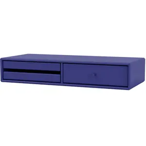 MONTANA - Console murale Chambre - Bleu - MDF laqué - Designer Peter J...Vendu parmade-in-design