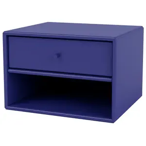 MONTANA - Table de chevet murale Chambre - Bleu - MDF laqué - Designer...Vendu parmade-in-design