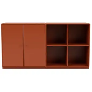MONTANA - Buffet Buffet - Orange - MDF laqué - Designer Peter J. Lasse...Vendu parmade-in-design