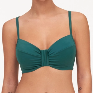 Femilet - Haut de maillot armatures enveloppant Arizona vert T.100D pas cher