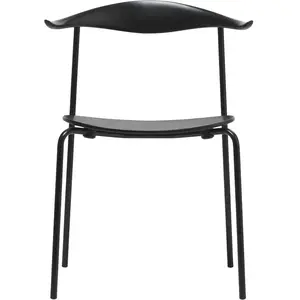 CARL HANSEN & SON - Chaise empilable Wegner - Noir - Contreplaqué de h...Vendu parmade-in-design