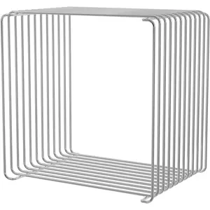 MONTANA - Etagère Panton - Argent - Fil d'acier inoxydable poli - Desi... pas cher