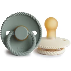 Comparateur de prix : FRIGG Rope Size 1:0-6 months tétine Cream/Sage 2 pcs