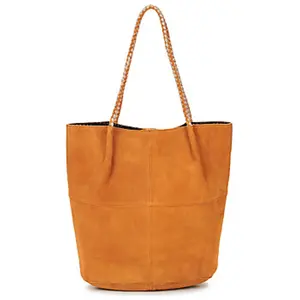 Sac a main Pieces  PCBRIANNA SUEDE SHOPPER pas cher