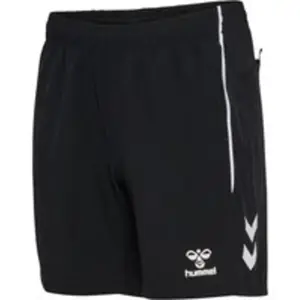 Short tissé femme Hummel Referee Noir L 233480-2001 pas cher
