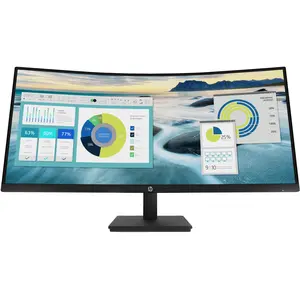HP P34hc G4 (3440 x 1440 pixels, 34"), Moniteur, Noir pas cher