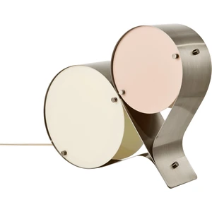 Comparateur de prix : Lampe de table rose et ivoire Coppia - Gubi