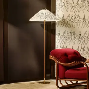 Lampe sur pied Gubi 9602 Garro Éditions Henry Moore, textileVendu parluminaire