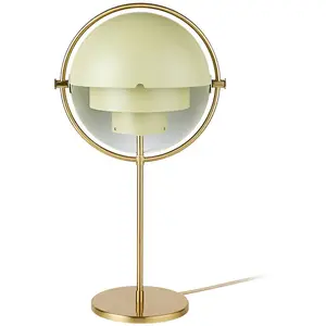 GUBI lampe à poser Multi-Lite, hauteur 50 cm, laiton/crème pas cher