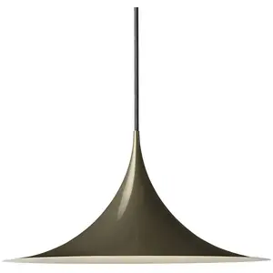 GUBI Suspension Semi, Ø 30 cm, brun cacao brillant pas cher