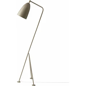 GUBI Gräshoppa lampadaire trépied, brun olive