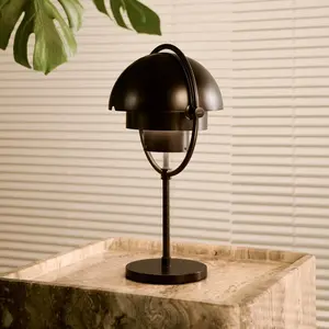 Gubi Lampe à poser rechargeable Multi-Lite, noir, acier, hauteur 30 cmVendu parluminaire