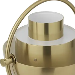 Comparateur de prix : GUBI Lampe à poser rechargeable Multi-Lite hauteur 30 cm laiton/laiton