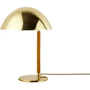 GUBI lampe à poser 9209, laiton, rotin, hauteur 36,5 cmVendu parluminaire
