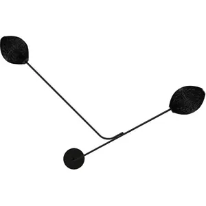 GUBI Applique murale Satellite à 2 lampes noirVendu parluminaire