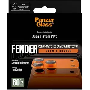 Protège objectif PANZERGLASS iPhone 17 Pro protège objectif orange