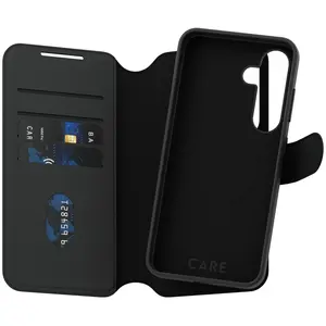 PanzerGlass CARE by Tango - Etui à rabat pour téléphone portable - deux en un - 100 % de polycarbonate recyclé, 35 % de polyuréthane (PU) recyclé, cuir vegan - pas cher