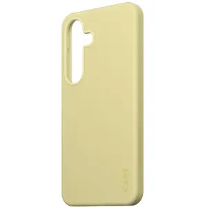 Comparateur de prix : PanzerGlass CARE by - Coque de protection pour téléphone portable - polyuréthanne thermoplastique (TPU) - chardonnay - pour Samsung Galaxy S25