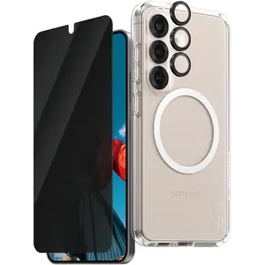 Comparateur de prix : PanzerGlass CARE by Urban Combat - Coque de protection pour téléphone portable - 3 en 1 - compatibilité avec MagSafe - 100 % de polycarbonate recyclé,