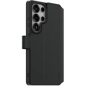 Comparateur de prix : PanzerGlass CARE by - Etui à rabat pour téléphone portable - portefeuille - polyuréthanne thermoplastique (TPU), polyuréthane (PU) - pour Samsung Galaxy S25