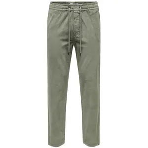 Pantalon Only & Sons Linus Tap Corduroy Gris XL 22029790-4513761 pas cher