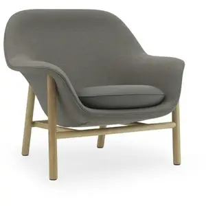 Fauteuil en chêne laqué steelcut trio ultra Drape - Normann Copenhagen