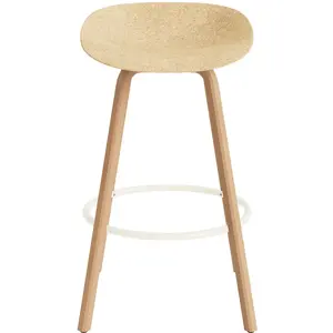 Tabouret Mat Bar - 75 cm - NormannCopenhagenFootrestCream - Hemp Norma... pas cher