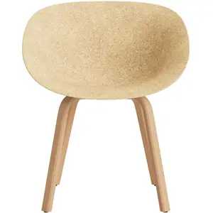 Normann Copenhagen - Fauteuil Mat - Beige - Hêtre certifié FSC - Desig...