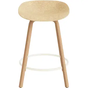 Normann Copenhagen - Tabouret de bar Mat - Beige - Hêtre certifié FSC ...Vendu parmade-in-design