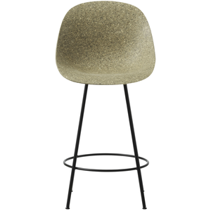 Normann Copenhagen - Chaise de bar Mat - Marron - Algue marine - Desig...