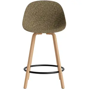 Normann Copenhagen - Chaise de bar Mat - Marron - Hêtre certifié FSC -...Vendu parmade-in-design