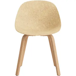 Normann Copenhagen - Chaise Mat - Beige - Hêtre certifié FSC - Designe... pas cher