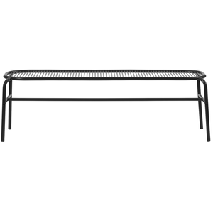 Normann Copenhagen - Banc Vig - Noir - Acier thermolaqué - Designer Simon Legald pas cher