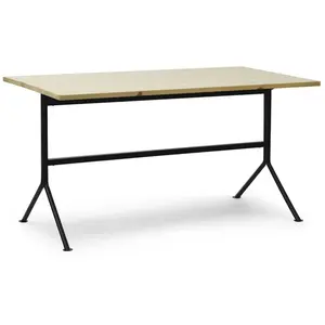 Bureau noir en bois de pin 150 x 75 cm Kip - Normann CopenhagenVendu parliving-and-company
