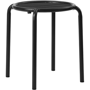Normann Copenhagen - Tabouret empilable Vig - Noir - Acier thermolaqué... pas cher