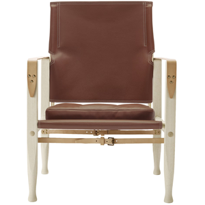 CARL HANSEN & SON - Fauteuil Klint - Marron - Frêne massif blanchi hui... pas cher