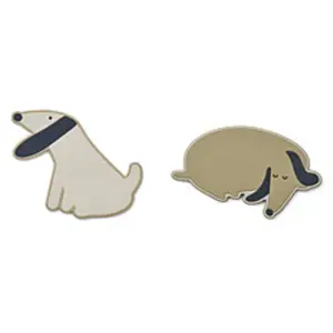 Liewood - Anneaux de dentition Gia en silicone - Set de 2 Beige taille unique pas cher