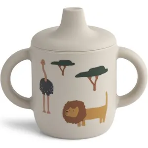 Liewood Tasse à bec Neil Safari sandy mix (150 ml)Vendu parberceau-magique