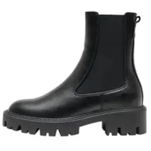 Bottines élastique en similicuir semelle crantée femme ONLY 38 noir