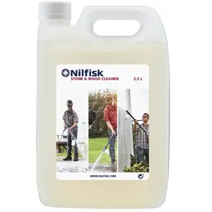 Détergent pierre et bois pour nettoyeur haute pression, 2.5L - Nilfisk pas cher